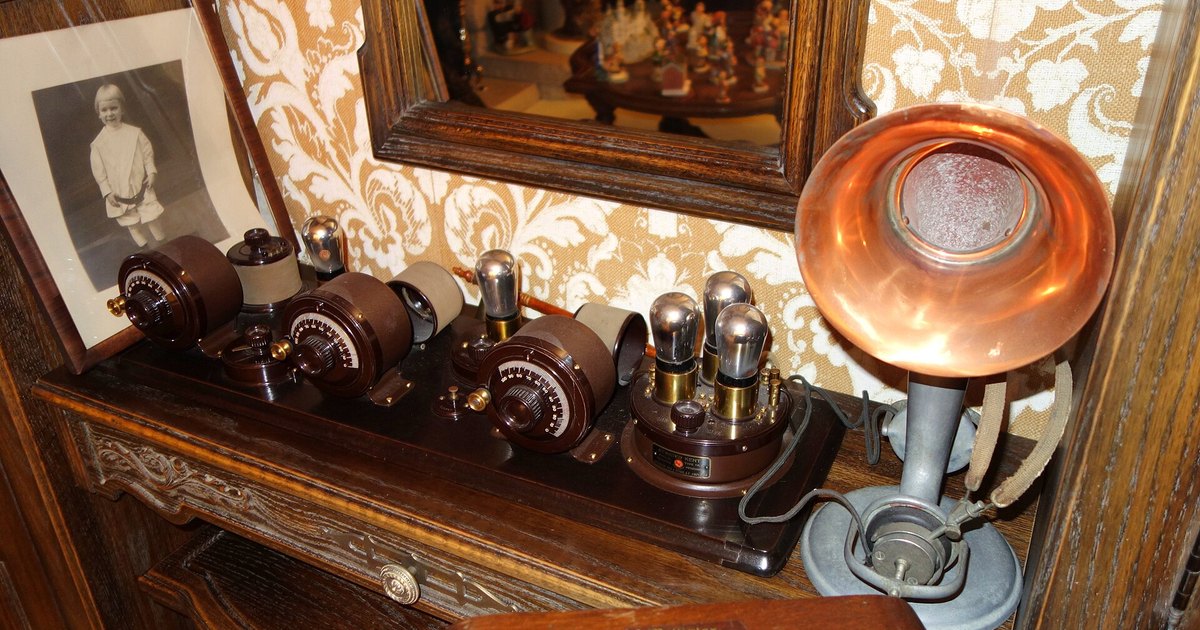 Atwater Kent Type TA detector and 2 stage AF amplifier - Bayernhof Museum - DSC06297