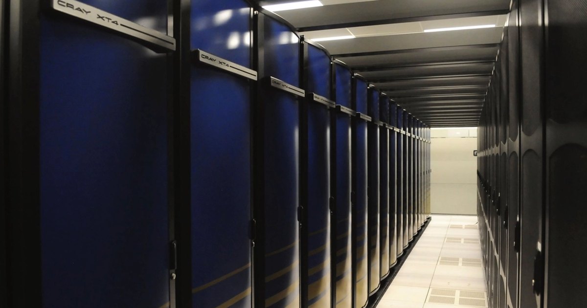 Front Franklin Cray XT4 racks