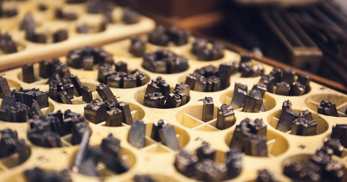 Weldon Spring letterpress (Unsplash)